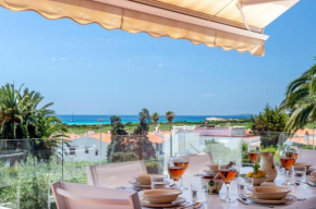 Typisch menorquinische Villa Anna mit Meerblick